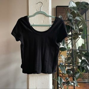 Madewell scoop neck tee